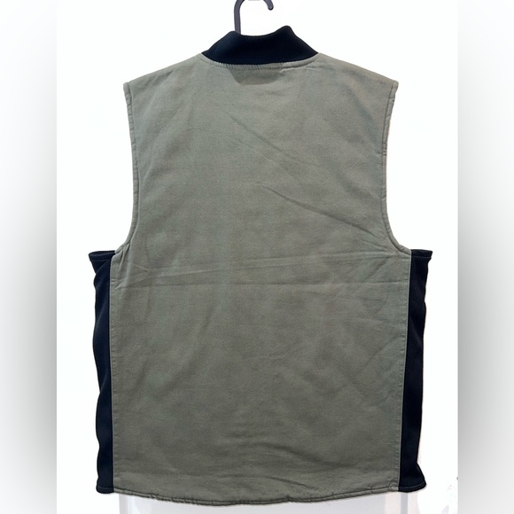 Weatherproof Vintage Vest, Men’s, Green, Small and Medium, Canvas Utility NWT - Picture 2 of 3